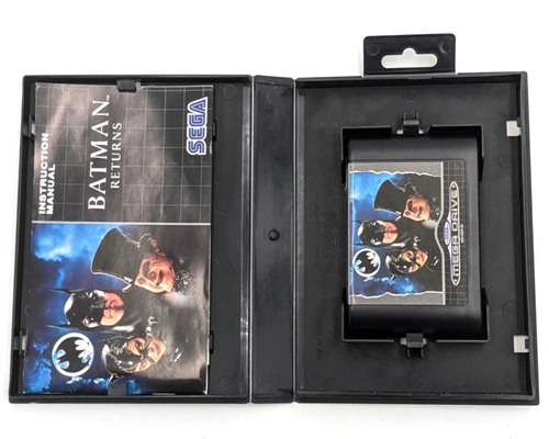 Batman Returns - Komplet I Æske - Sega Mega Drive Spil (B Grade) (Genbrug)